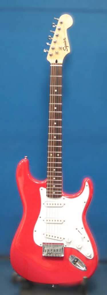 Squier Stratocaster Fiesta red