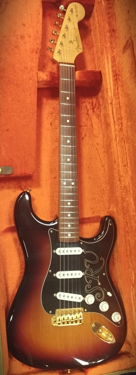 Fender stratocaster Stevie Ray Waughan