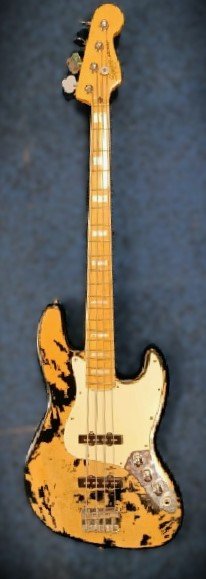 Squier jazz bass con pickup Gozzo